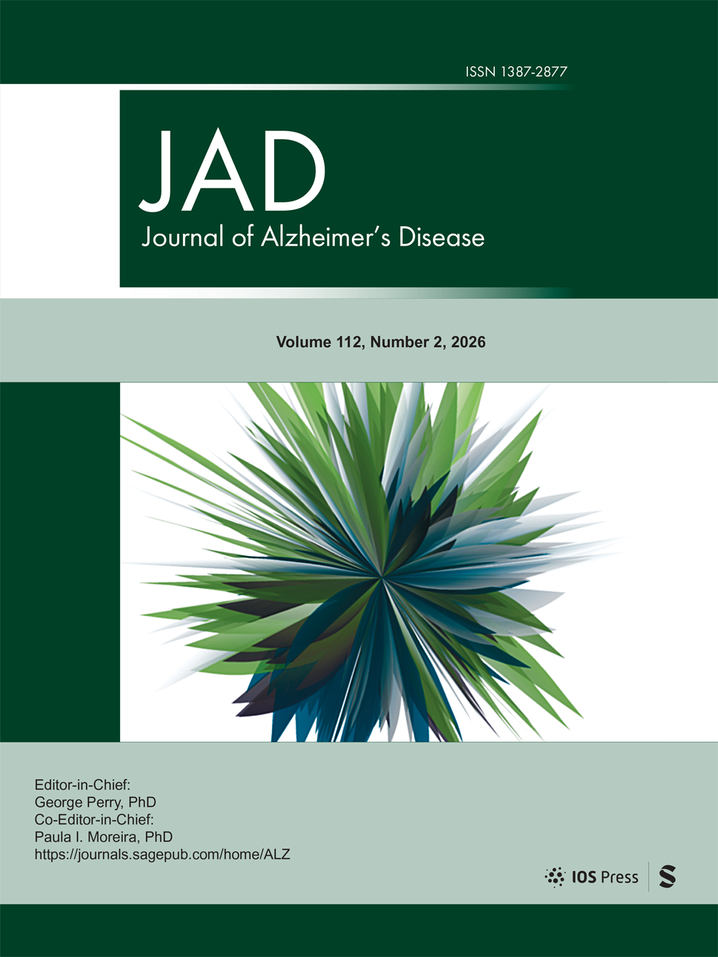 Our paper WIMOAD: Weighted Integration of Multi-Omics Data with Meta Learning for Alzheimer s Disease Diagnosis is accepted by Journal of Alzheimers Disease. Congratulations to all co-authors